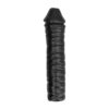 All Black Pene Realístico 38cm tiene un hermoso tallo con relieve y un glande ancho que es un gran estimulo tanto para uso vaginal como anal. TS&F Sex Shop.