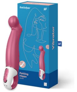 El Petting Hippo de Satisfyer es un vibrador único que está diseñado para darte placer mientras te acaricia y te mima como ningún otro. TS&F Juguetes Eróticos.