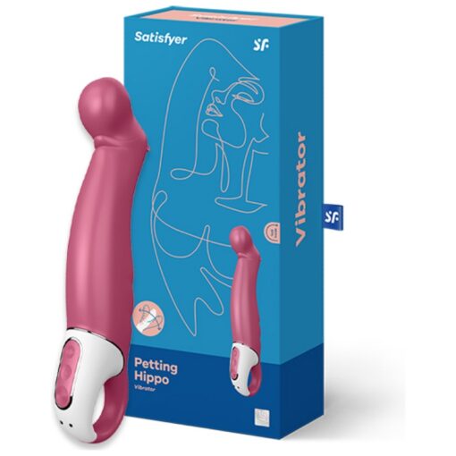 El Petting Hippo de Satisfyer es un vibrador único que está diseñado para darte placer mientras te acaricia y te mima como ningún otro. TS&F Juguetes Eróticos.