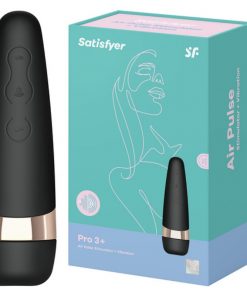 Satisfyer Pro 3 Vibration se desliza por ti durante toda la noche. Su objetivo: tu botón del amor. TS&F, gran variedad de juguetes eróticos al mejor precio.