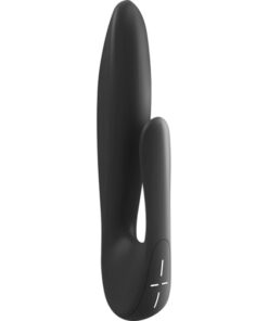 Ovo J2, bonito y elegante vibrador dual recargable fabricado en silicona de alta calidad, con un tacto sedoso y totalmente seguro para tu cuerpo. TS&F Sex Shop.