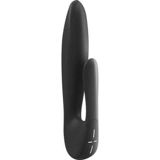 Ovo J2, bonito y elegante vibrador dual recargable fabricado en silicona de alta calidad, con un tacto sedoso y totalmente seguro para tu cuerpo. TS&F Sex Shop.
