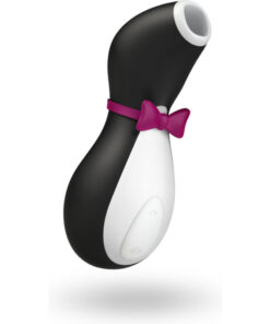 Satisfyer Pro Penguin, con un diseño bonito, divertido y ergonómico que se adapta perfectamente a la mano y es muy cómodo de usar. El más coqueto de todos.