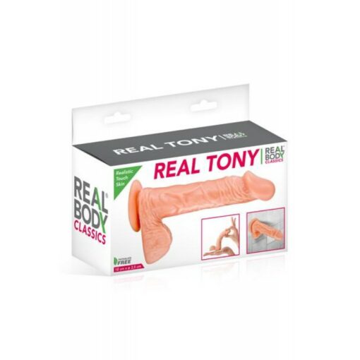 Éste estupendo pene realistico Tony está fabricado con TPE y está libre de ftalatos, por lo que tiene un tacto totalmente real y es seguro de usar. TS&F SexShop