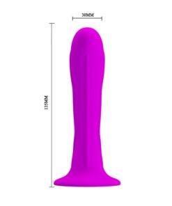 Plug anal con ventosa 100% silicona. Fantástico dilatador anal fabricado en silicona de alta calidad con un tacto suave y sedoso. TS&F Sex Shop Islas Canarias.
