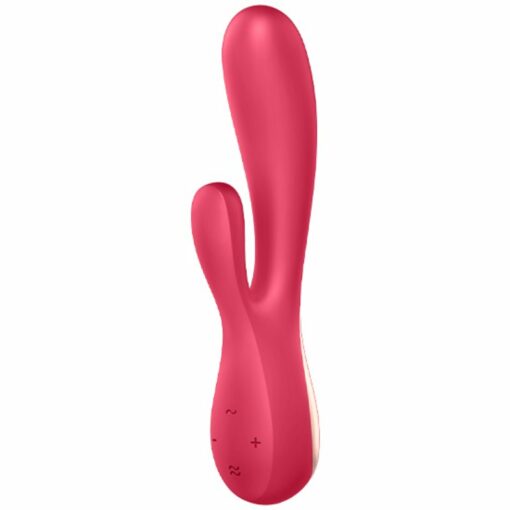 Satisfyer Mono Flex, vibrador tipo Rabbit con control remoto desde el móvil. ¡Toma el control de tu nuevo juguete y disfrútalo al máximo! TS&F Sex Shop.