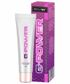 G Power Orgasm, con ésta potente crema afrodisíaca para masajear el clítoris conseguirás unas relaciones sexuales mucho más placenteras y completas.