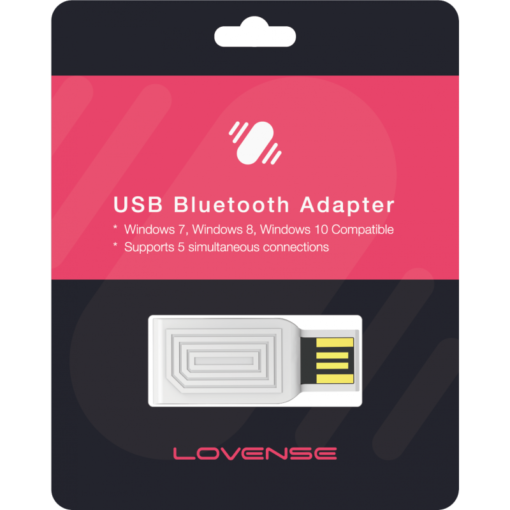 Adaptador USB Bluetooth de Lovense, para controlar cualquier dispositivo de la marca Lovense desde tu ordenador. TS&F Juguetes Eróticos en Canarias.
