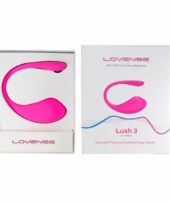 Lush 3 de Lovense es la nueva versión, del año 2021, del huevo vibrador más vendido del mundo. TS&F Juguetes Eróticos, tu sex shop en Canarias.