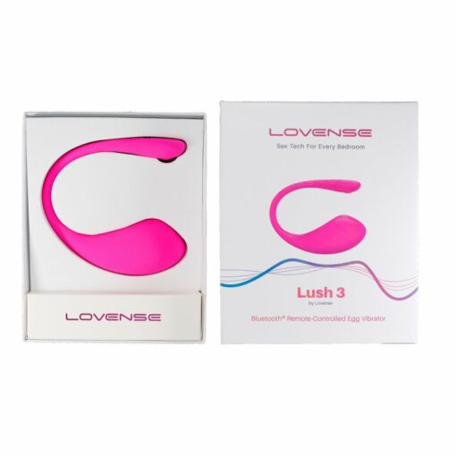 Lush 3 de Lovense es la nueva versión, del año 2021, del huevo vibrador más vendido del mundo. TS&F Juguetes Eróticos, tu sex shop en Canarias.