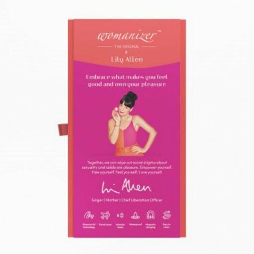 Womanizer Liberty, con el toque personal de Lily Allen, es la forma más atractiva y valiente de celebrar el amor propio. TS&F Sex Shop en Islas Canarias.