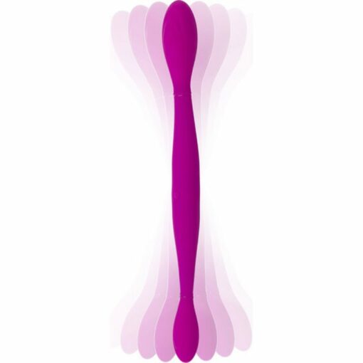 Infinity es un potente vibrador doble con movimientos sincronizados para orgasmos interminables y fabricado en silicona de alta calidad.