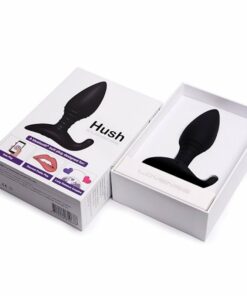 Plug vibrador Hush de Lovense, el más potente y el más vendido en todo el mundo. Usado en las principales plataformas de webcam. Disponible en TS&F.