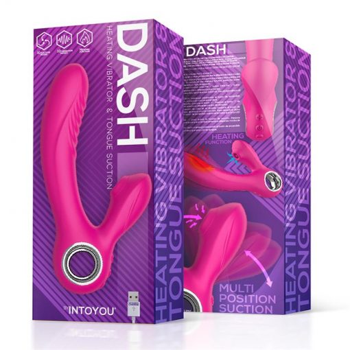 Dash 2.0 Softer Tip es un vibrador y succionador con lengua estimuladora. ¡Déjate sorprender! Dash es lo que estás buscando.