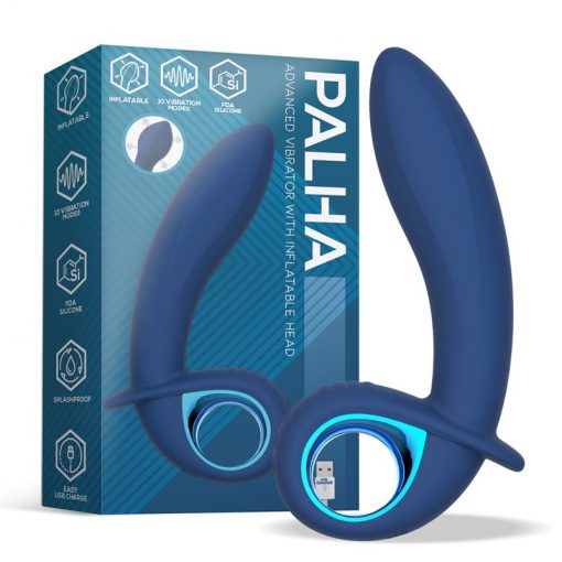 Alpha con función de inflado y vibrador es la última novedad en el mercado para maximizar el placer tanto anal como vaginal. ¡Disfruta la experiencia Alpha!